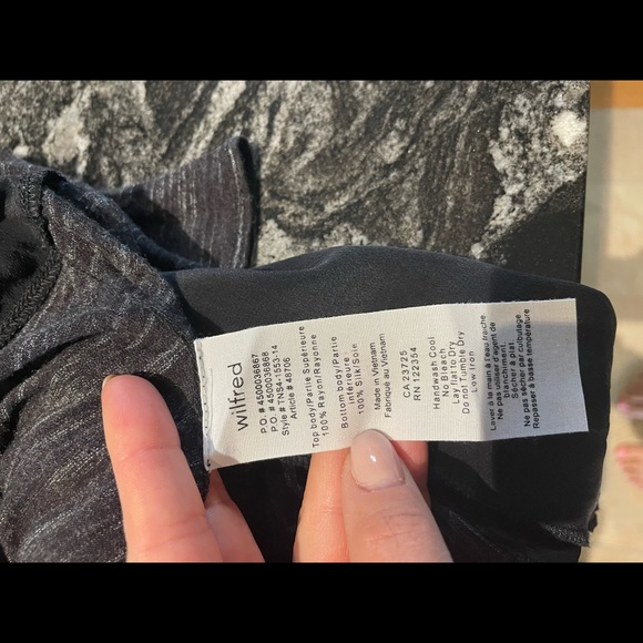 Wilfred Silk/Rayon tunic shirt - Picture 4 of 7